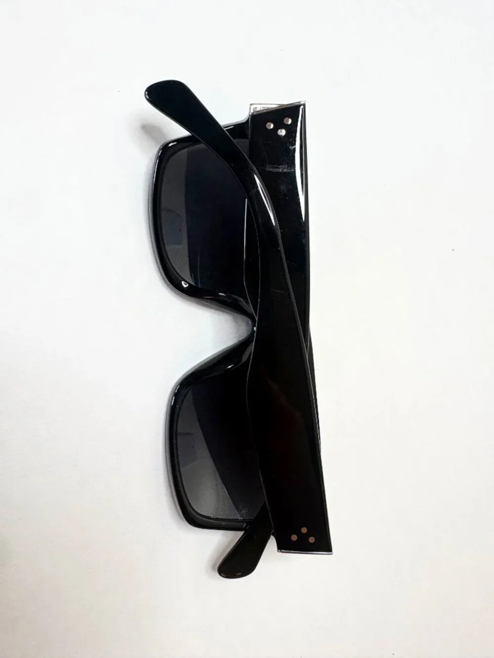 Celine, Acetate Rectangular Sunglasses - Picture 5 of 14